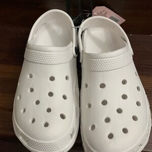 New My Soft Ladies Clog. White. Size Large 9/10